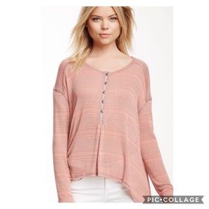 NWT We The Free Henley Tunic